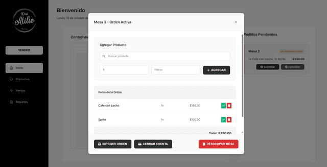 POS System screenshot 2