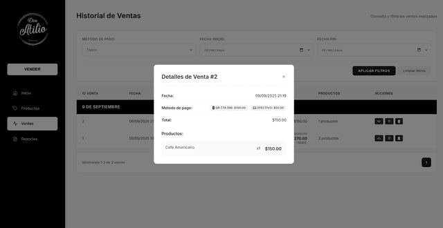 POS System screenshot 3